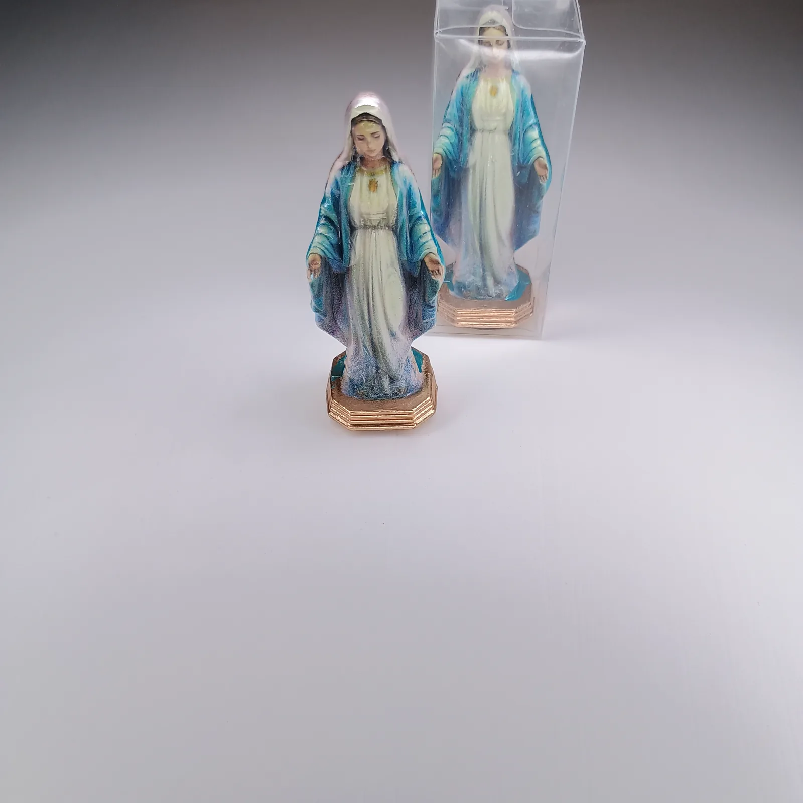 Mini Nossa Senhora das Graças para Painel de Carro - Imagem 2