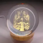 Luminária Devocional Globo com Base LED