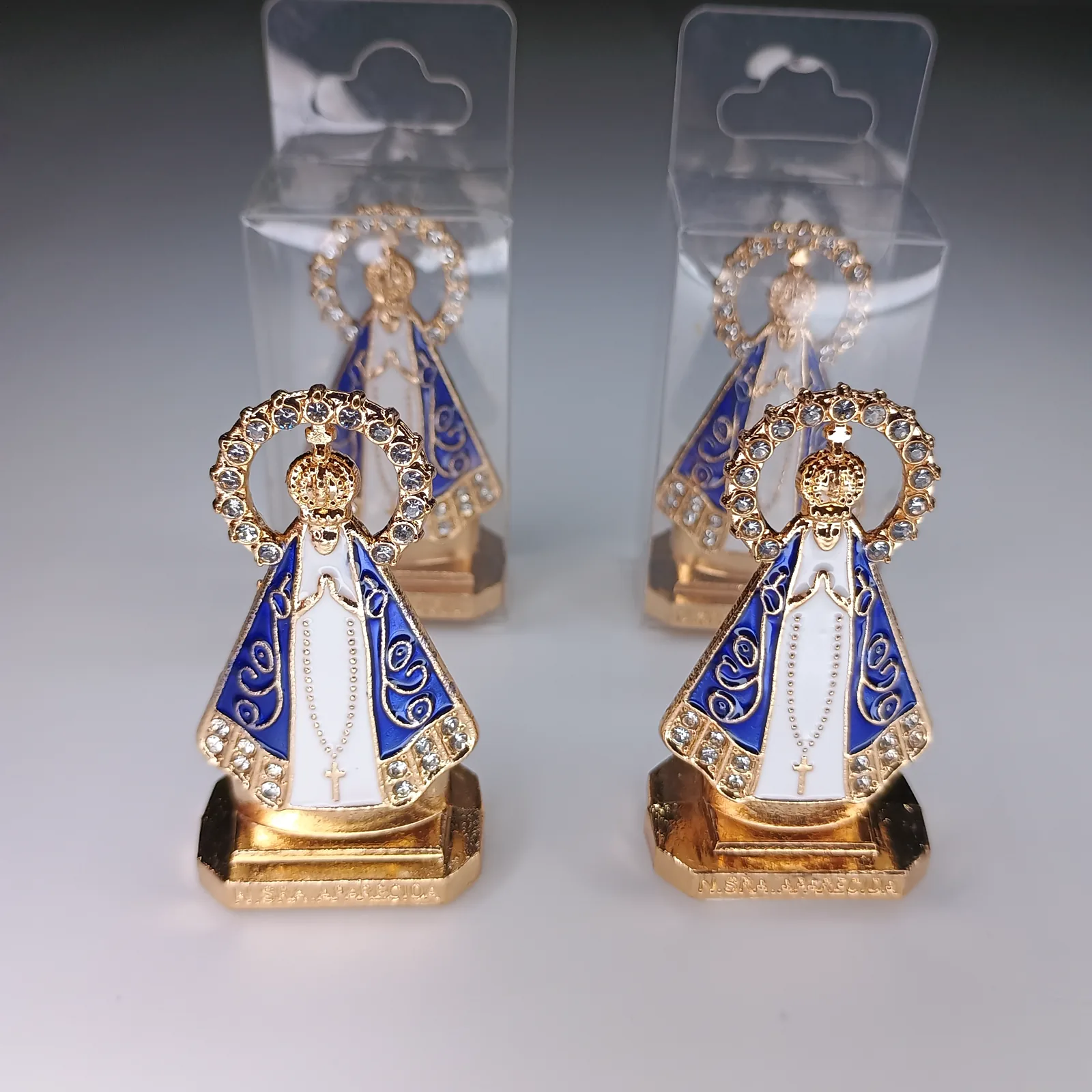 Imagem de Nossa Senhora Aparecida em Metal