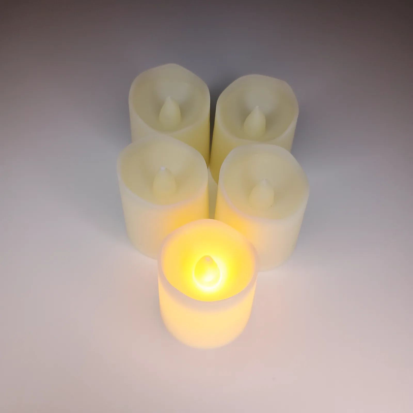 Mini Vela LED — Chama de Oração sem Fogo