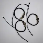 Pulseira Macramê — São Bento, Nossa Senhora das Graças e Aparecida