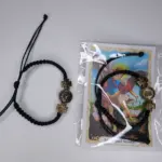 Pulseira Macramê de São Miguel Arcanjo